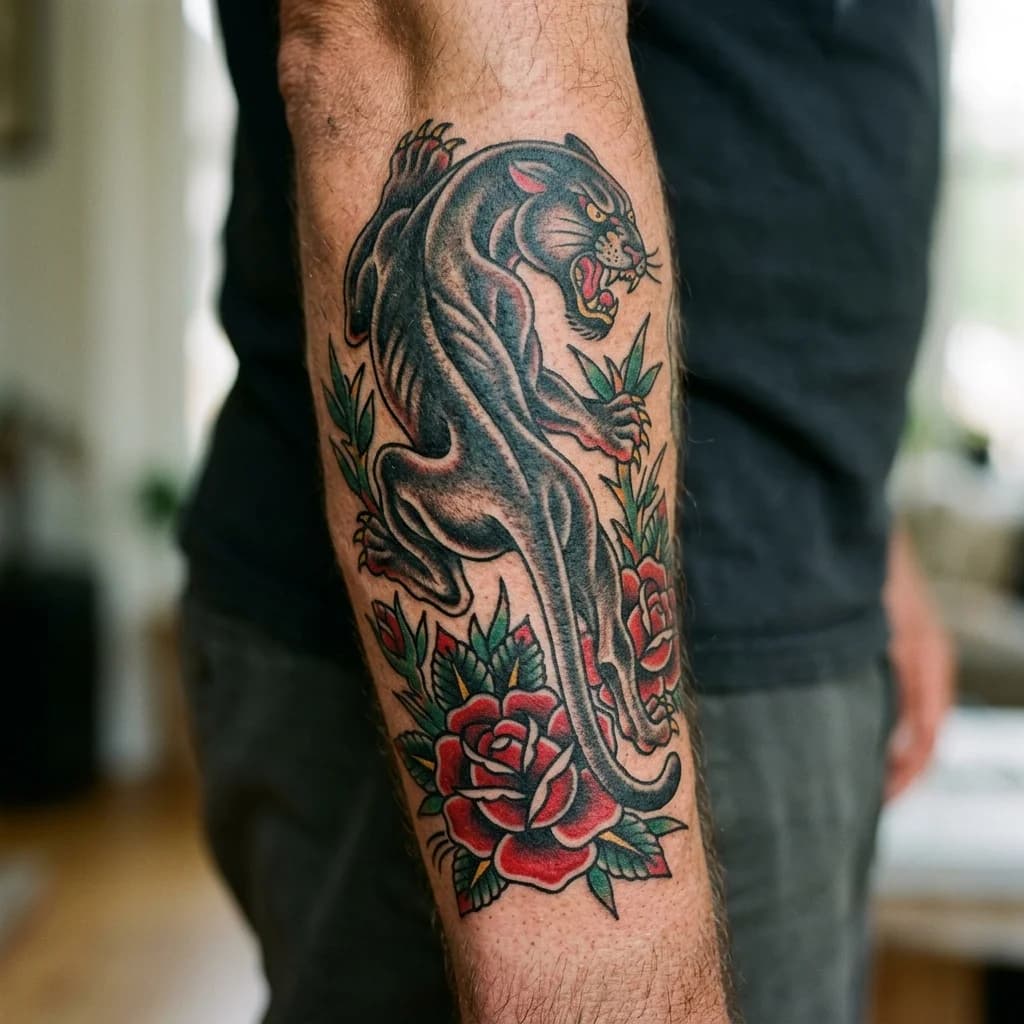 Tatouage old school